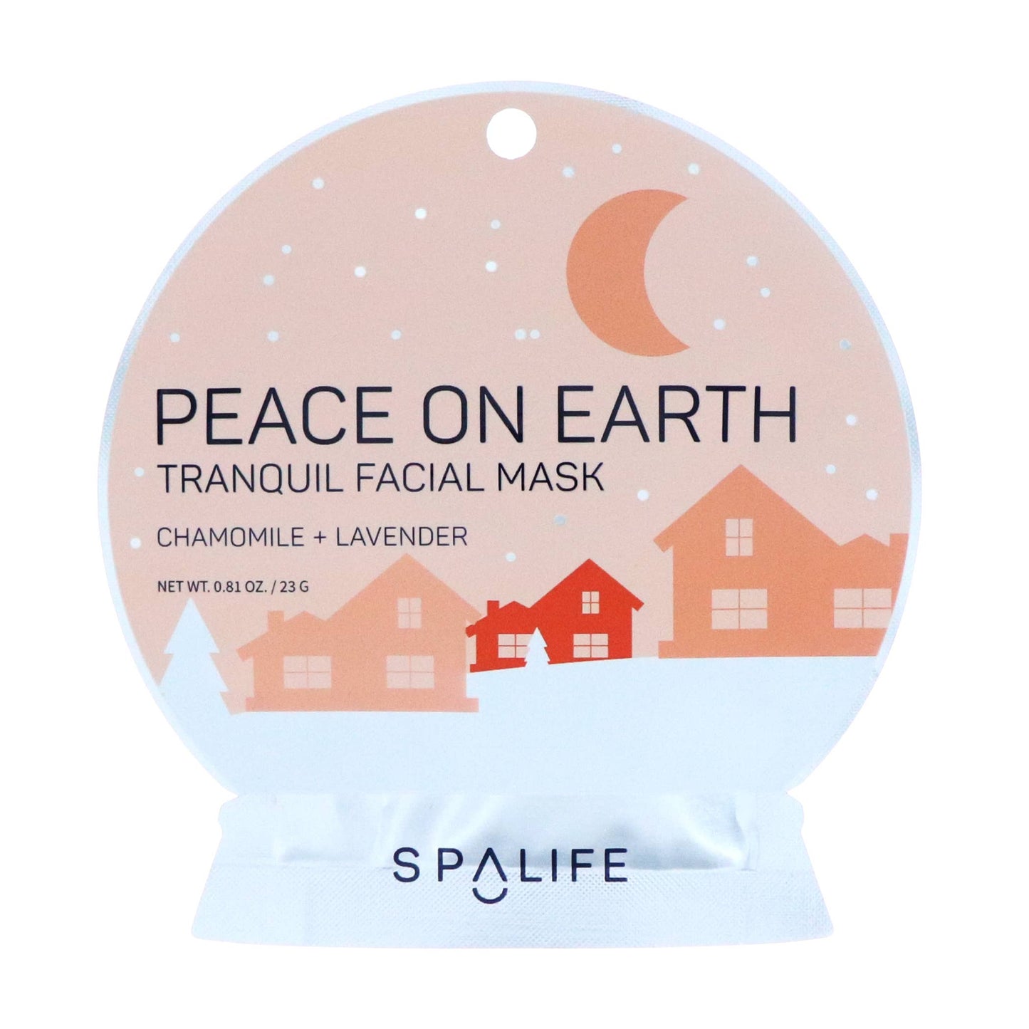 Holiday Snow Globes Facial Masks