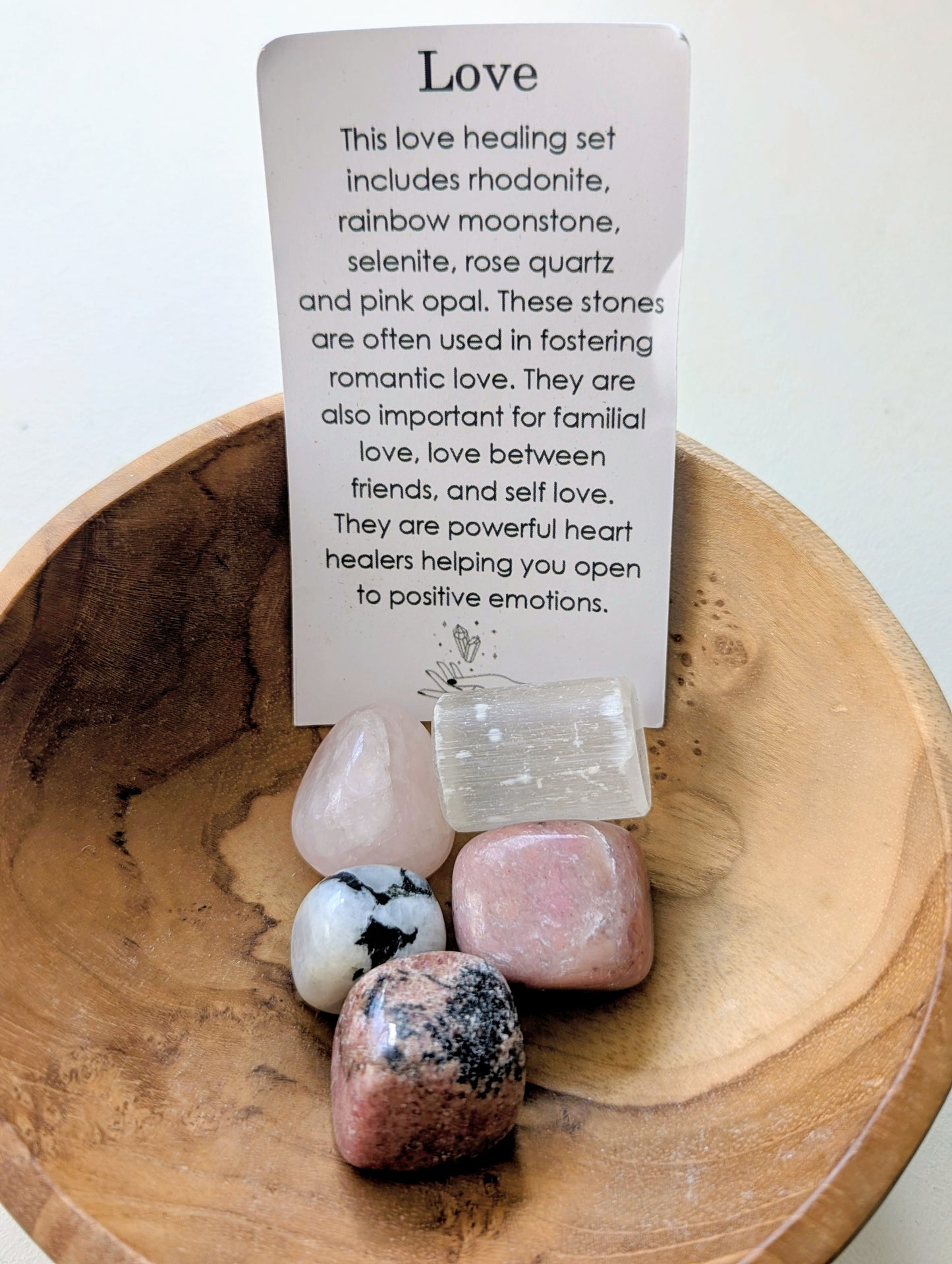Love- Healing Crystal Set