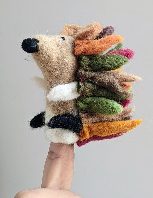 Acorn the Hedgehog Finger Puppet