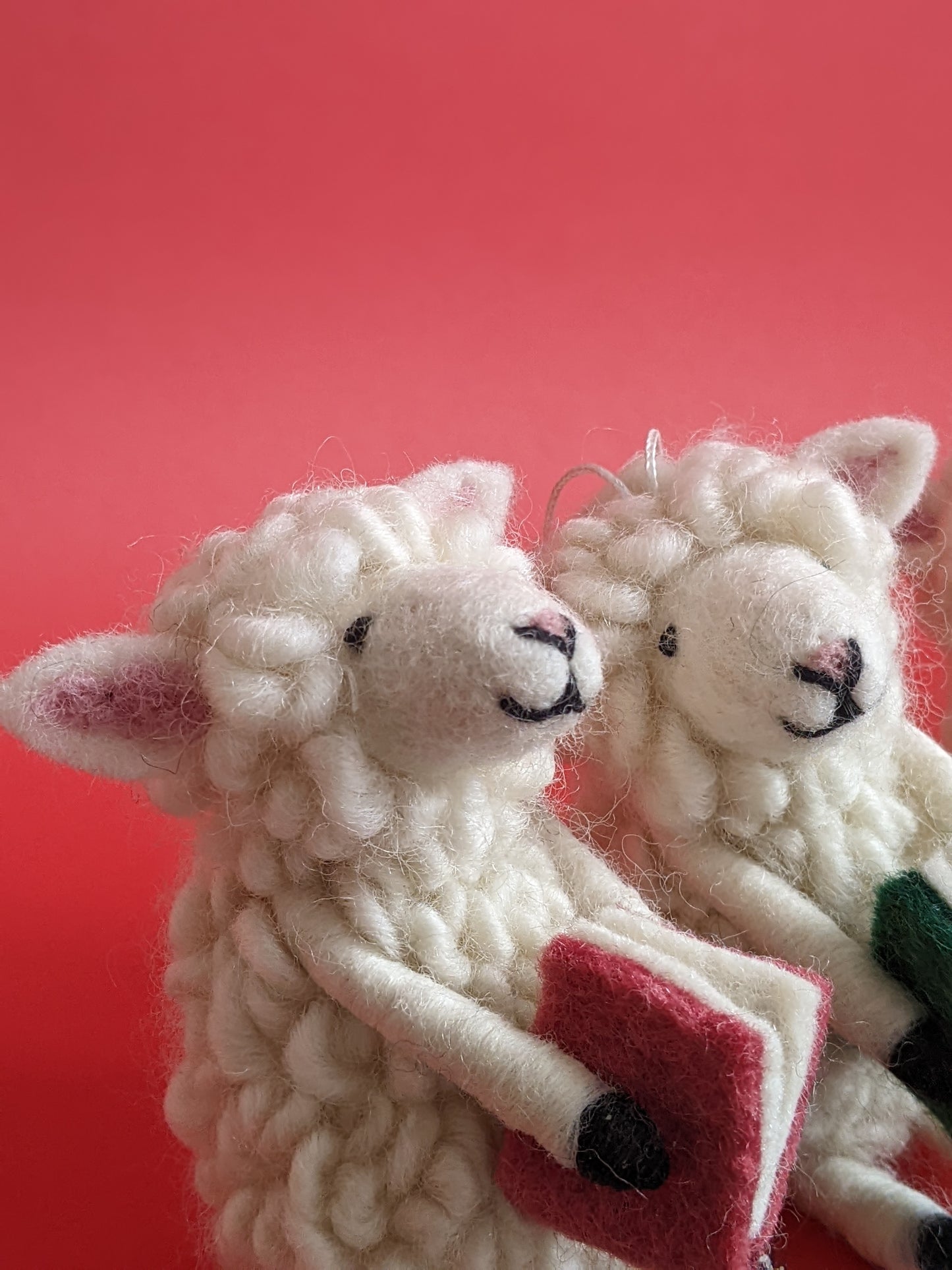 Book Lover Sheep Ornament