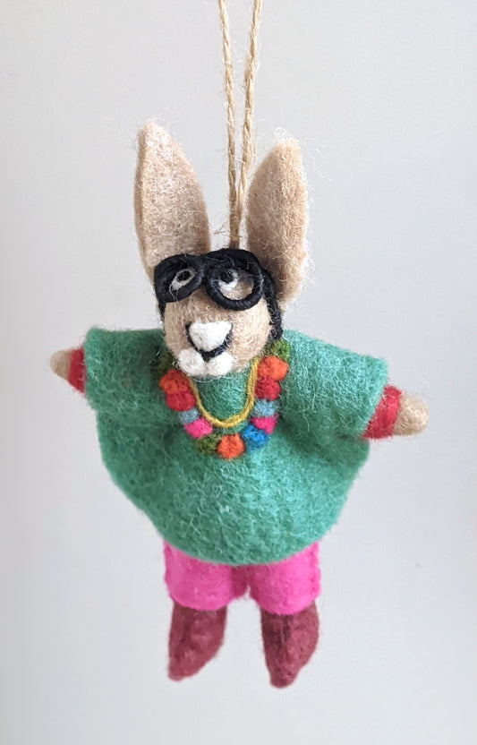 Fashionista Bunny Decoration