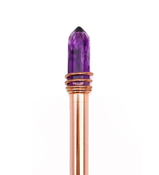 MYSTIC CRYSTAL PEN - AMETHYST