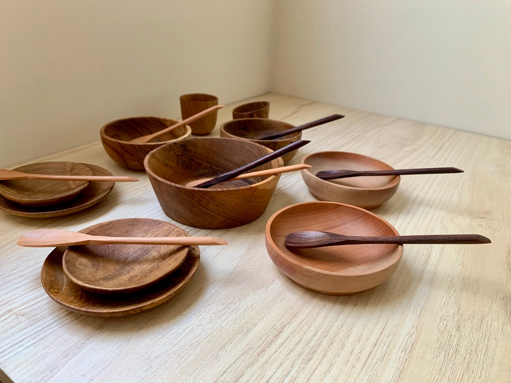 Concave Wooden Dish