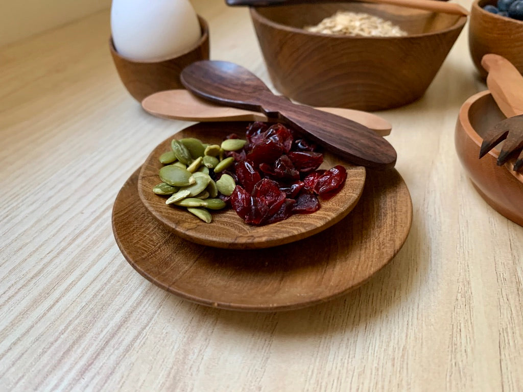 Concave Wooden Dish