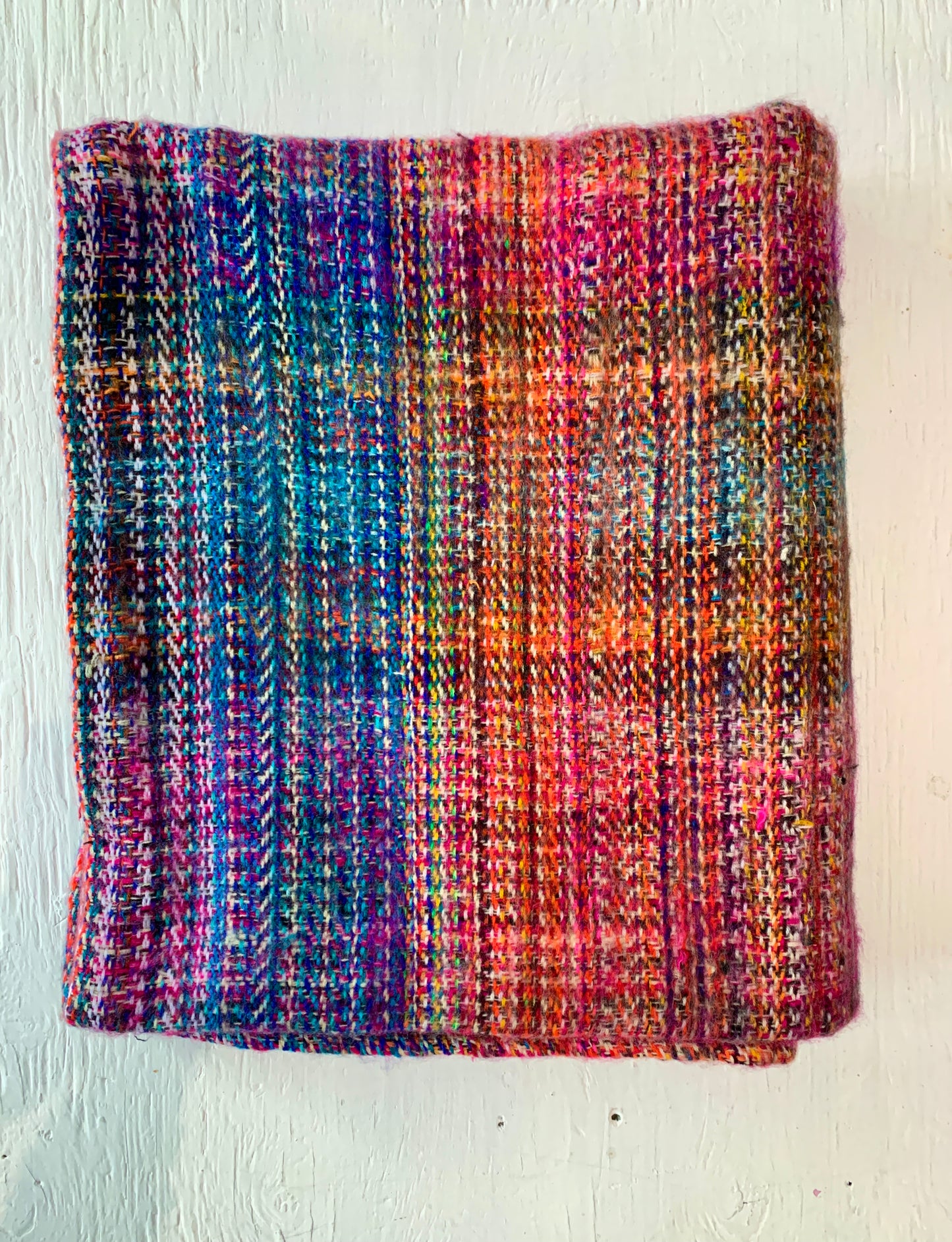 Multicoloured Hugger Blanket Full