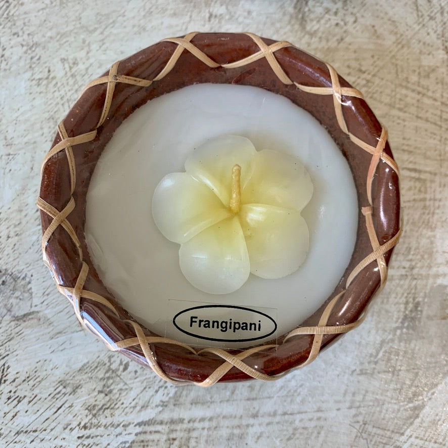 Clay Bowl Candle