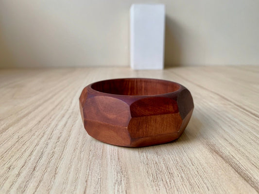 Geometric Wood Bracelet