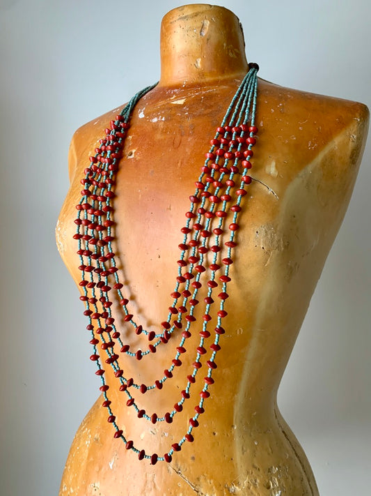 Beaded Statement Necklace