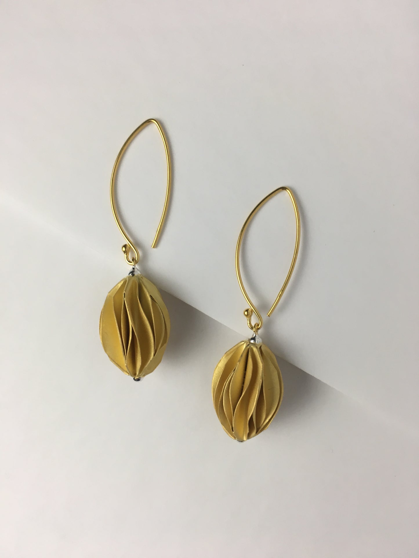 The Golden Ball Drop Earrings