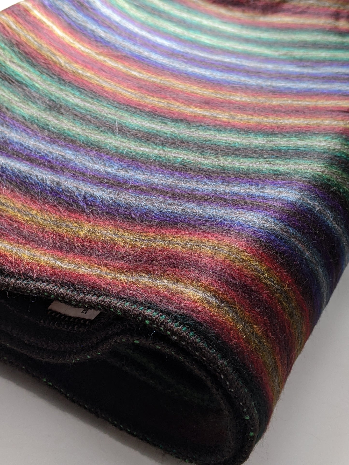 Earth Tone Stripe Throw