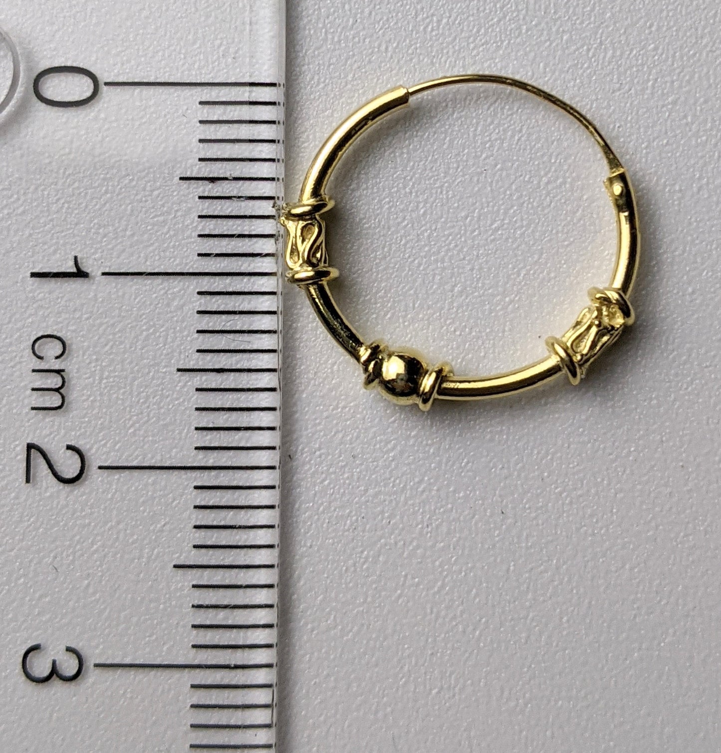 The Tribal Hoop- Gold Plated