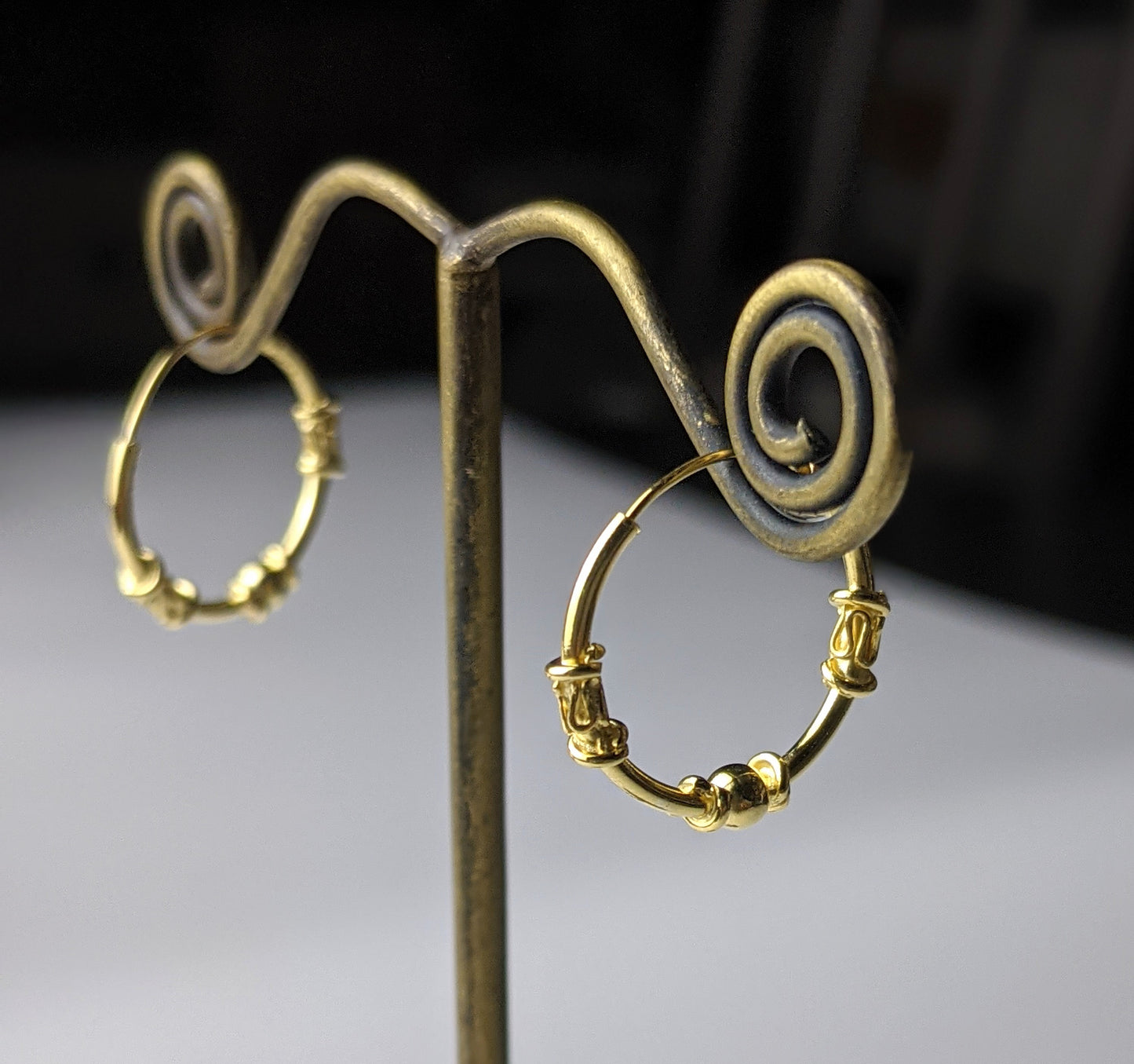 The Tribal Hoop- Gold Plated