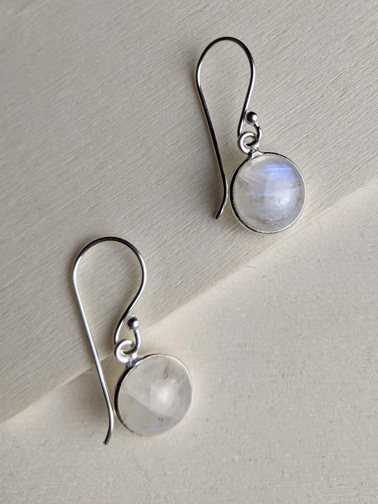 The Classic Drop Earring -Moonstone