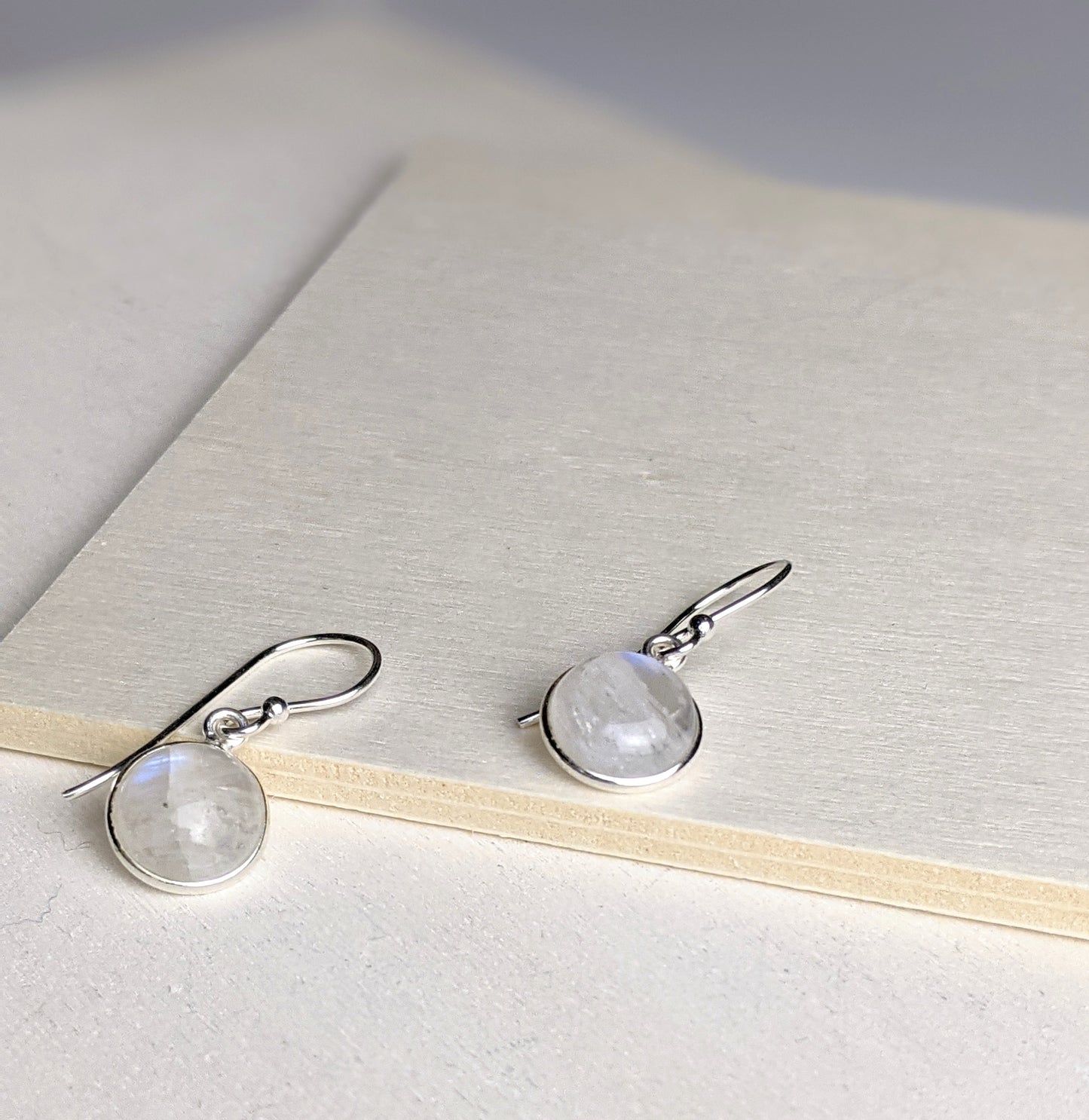 The Classic Drop Earring -Moonstone