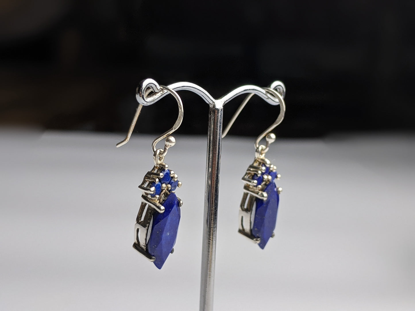 Guinevere Earring Lapis Lazuli