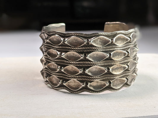 The Tracks of Life Cuff