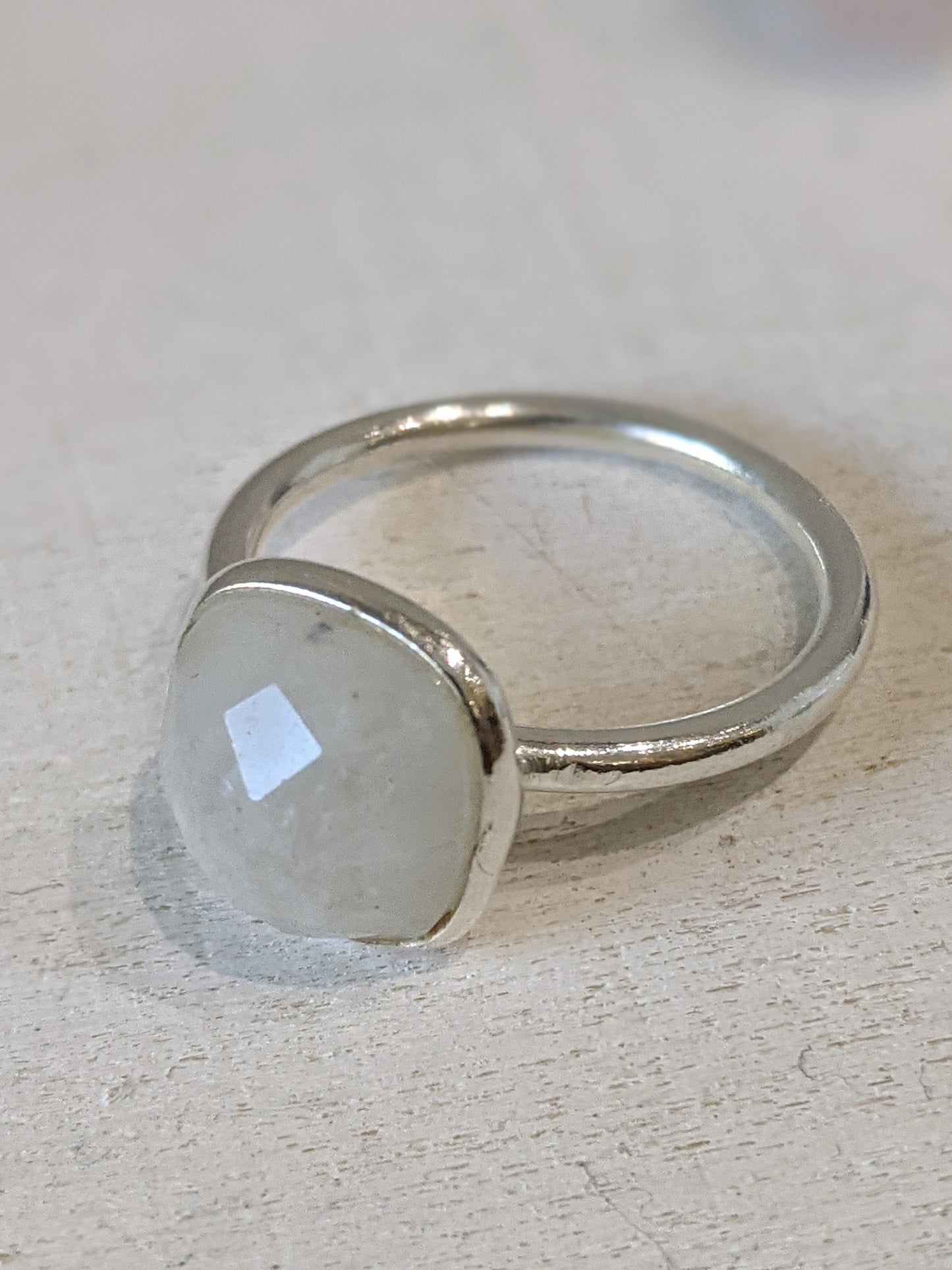 La Classica Stone Ring - Silver