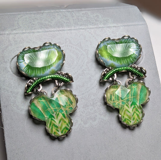 Palm Verde Earrings