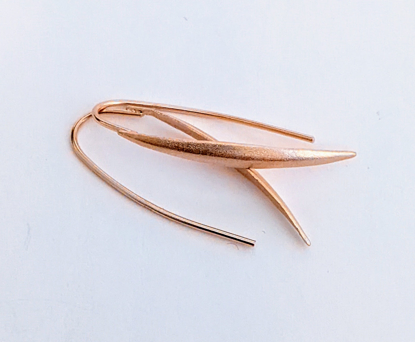 Kindred Drop Rose Gold Earrings