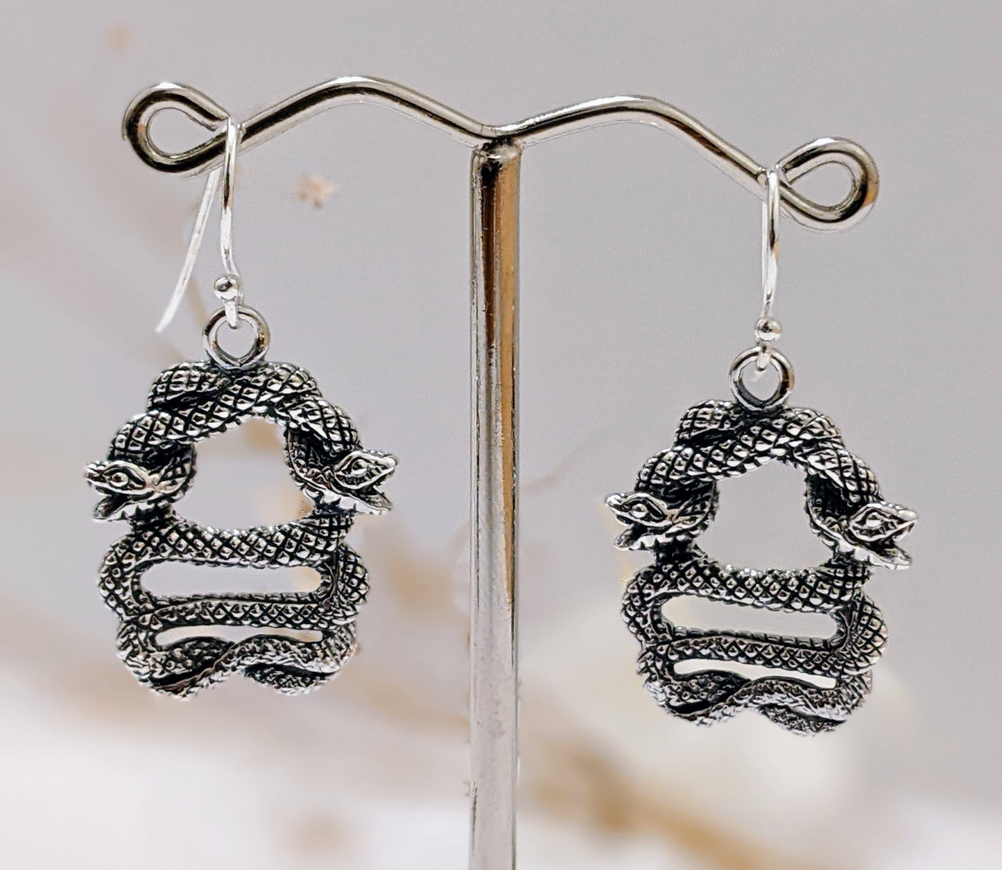 Coiled Serpents Earrings