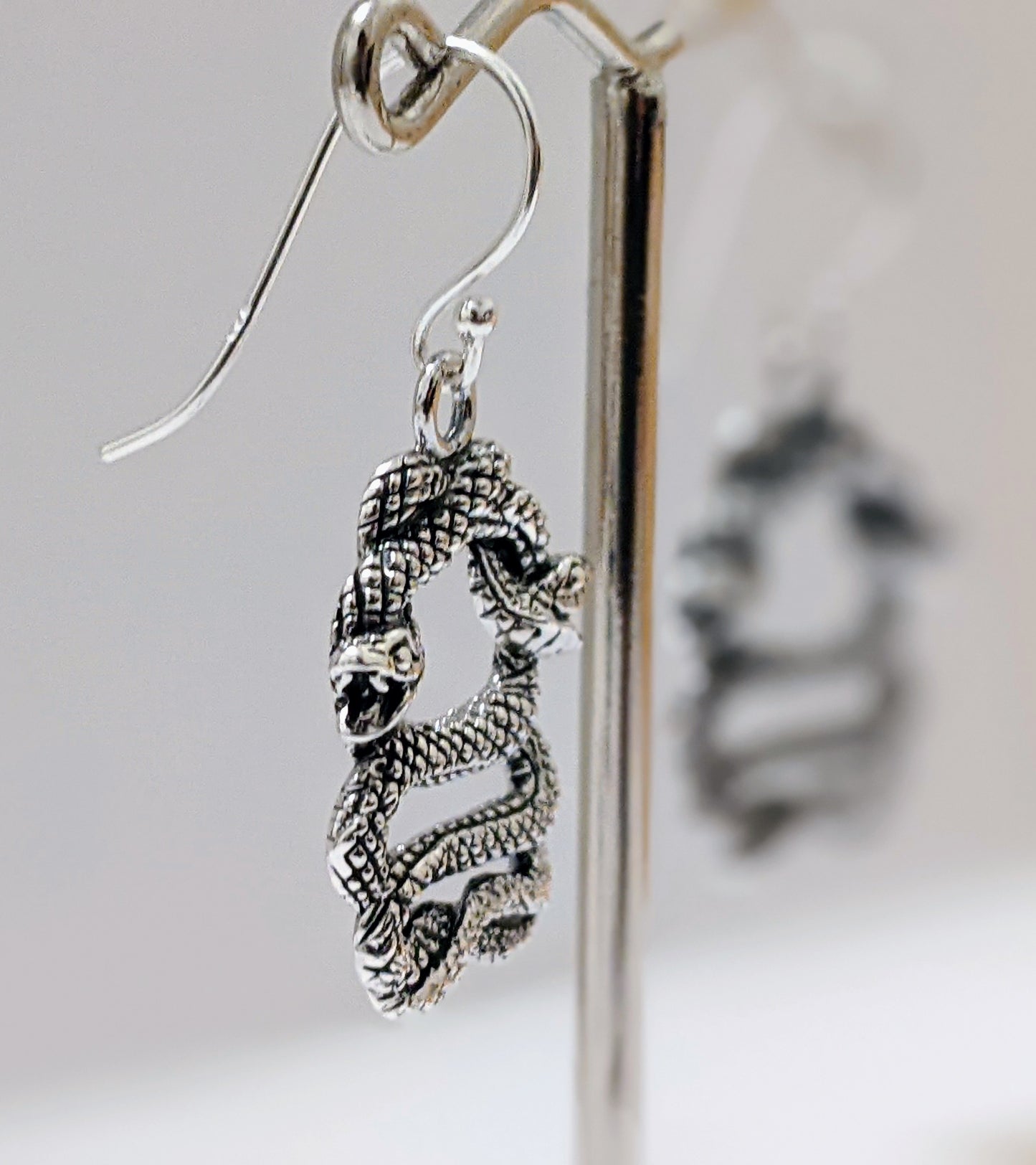 Coiled Serpents Earrings