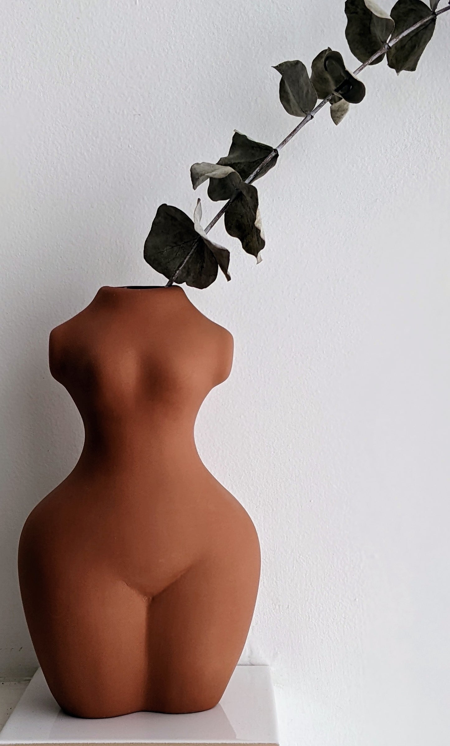 Female Figure Vase