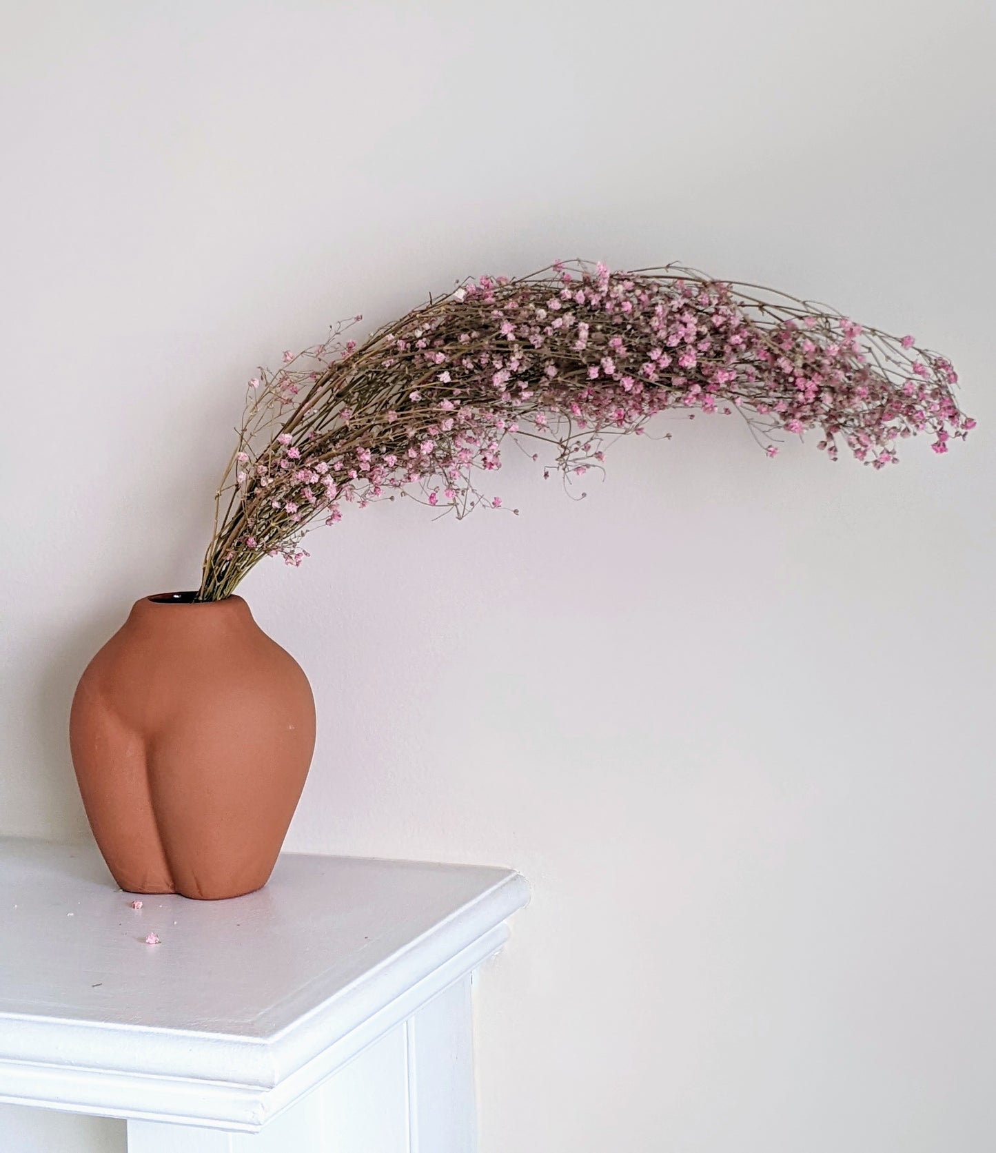Brown Hips Vase