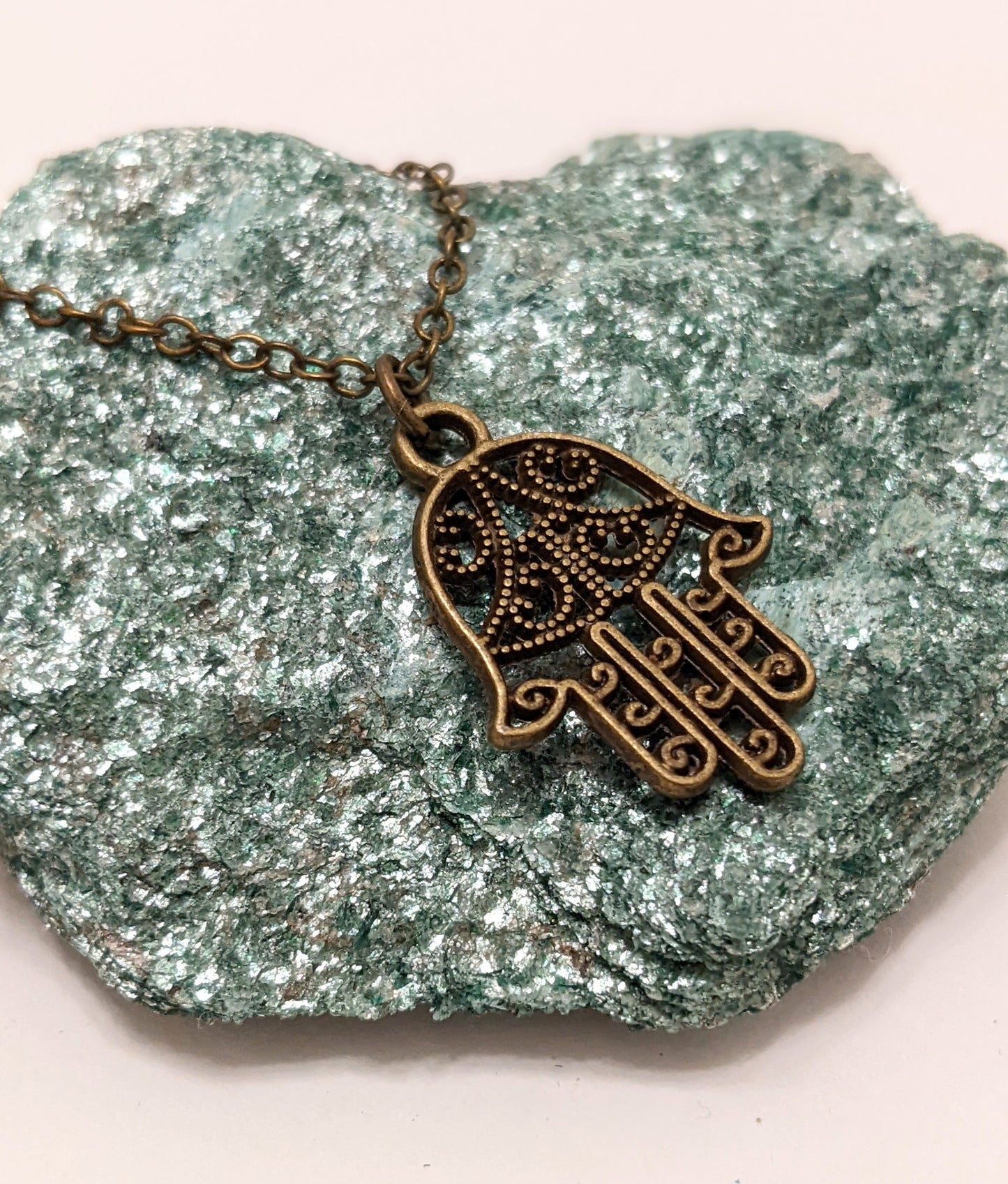 Hamsa Hand necklace