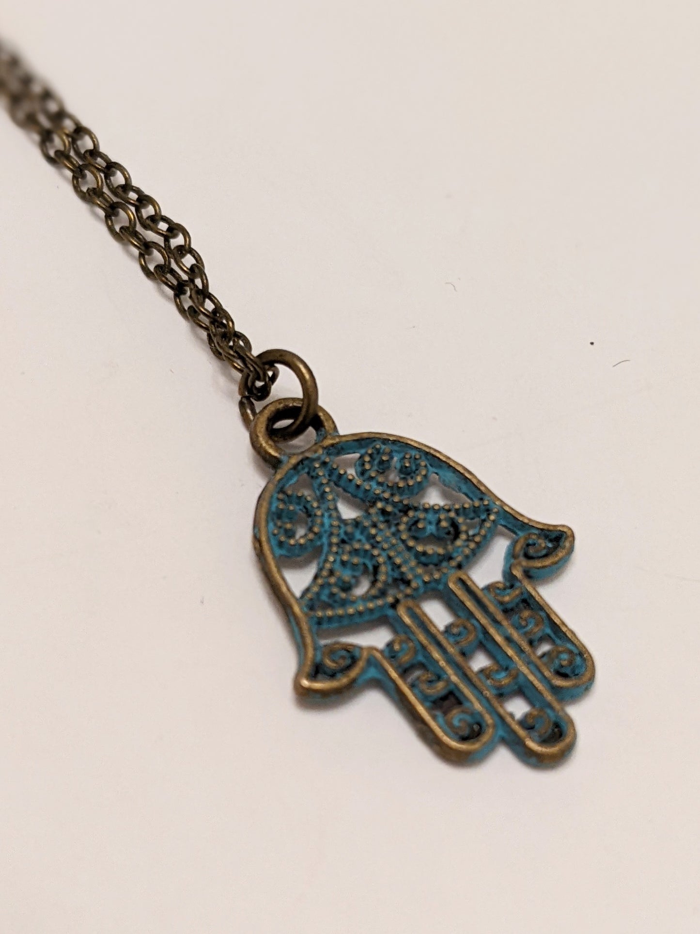Hamsa Hand necklace