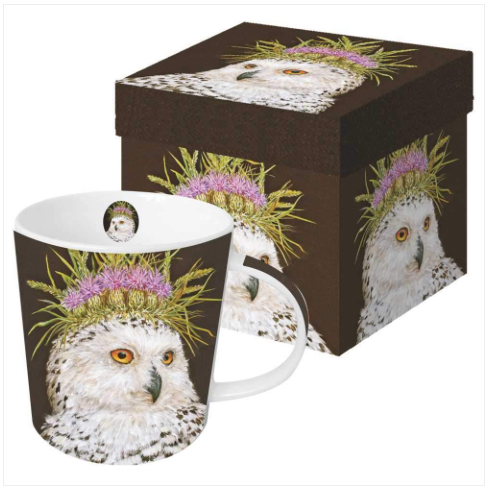 Snow Queen Owl Mug