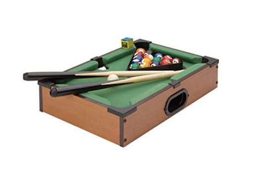 Retro Table Top Pool Table