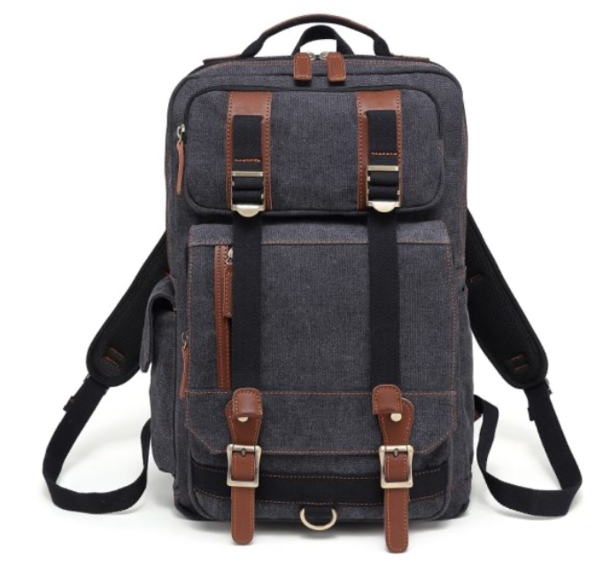 Across the Universe Backpack- Charcoal