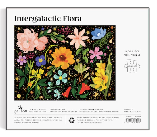 Intergalactic Flora 1000 Piece Foil Puzzle