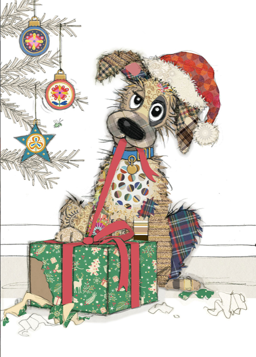 Christmas Dog Card