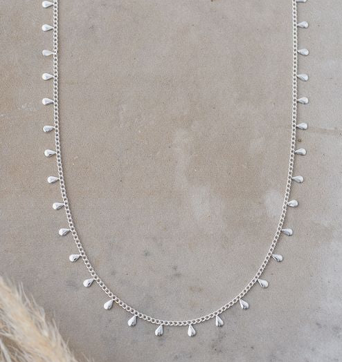 Caprice Silver Necklace