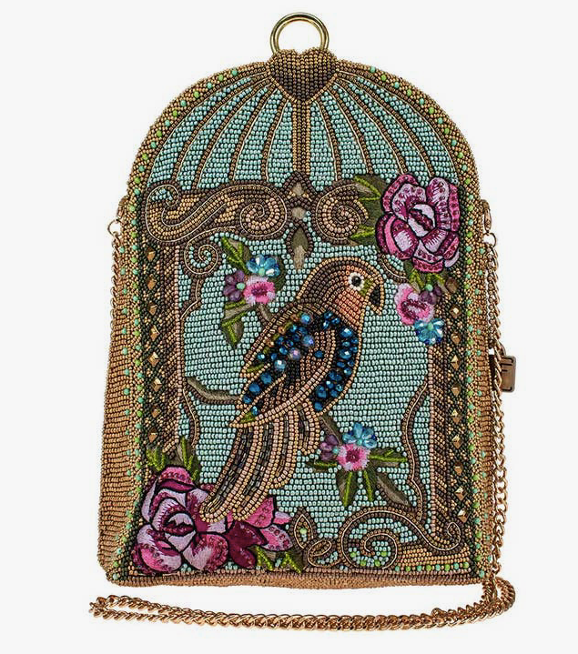 Pretty Parrot Crossbody Handbag