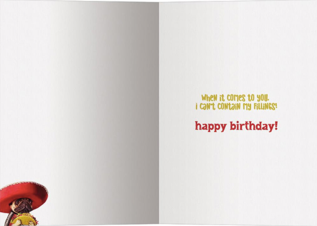 Fantas-Taco  Birthday Card
