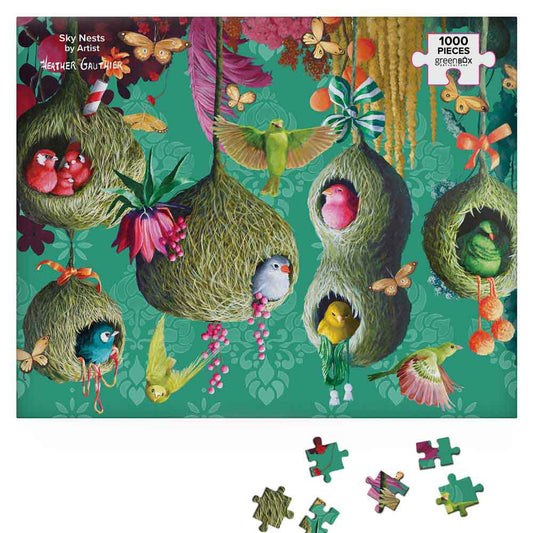 Sky Nests by Heather Gauthier Art Puzzle
